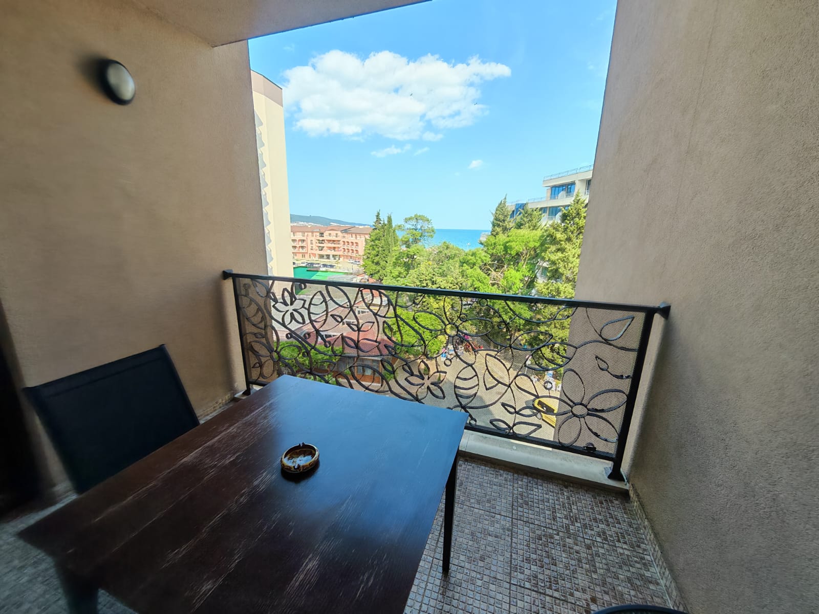 Balcony with Black Sea view